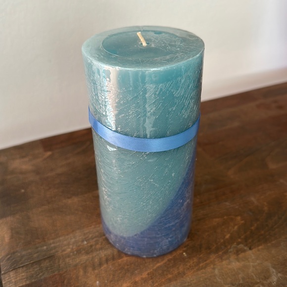 Susan Jacobs NEW Pillar Scented Candle Sea Flower - Picture 2 of 3